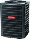 Goodman 1.5 TON 15.2 SEER2 Upflow R-32 AC System with 80% AFUE 60k BTU furnace (GLXS4BA1810 condenser with GR9S800603BN furnace and CAPTA2422B3 coil)