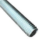 1/4" x 2 ft Threaded Rod - Galvanized (Zinc Plated) - 20 Threads Per Inch (TPI) - Sandbaggy (1/4" x 2 ft, 20, Count)