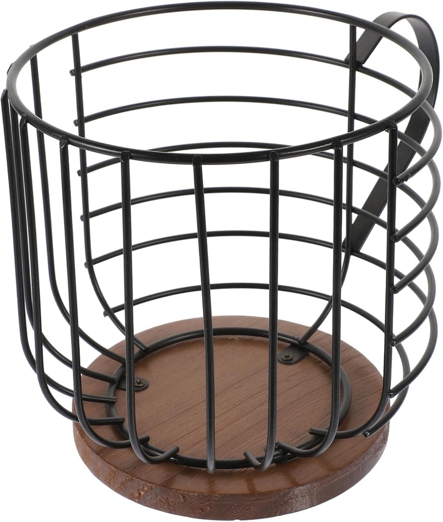 Coffee Capsule Storage Organizer Iron Design for Kitchen and Office Clean Multi-purpose Holder for Coffee Fruits and Snacks