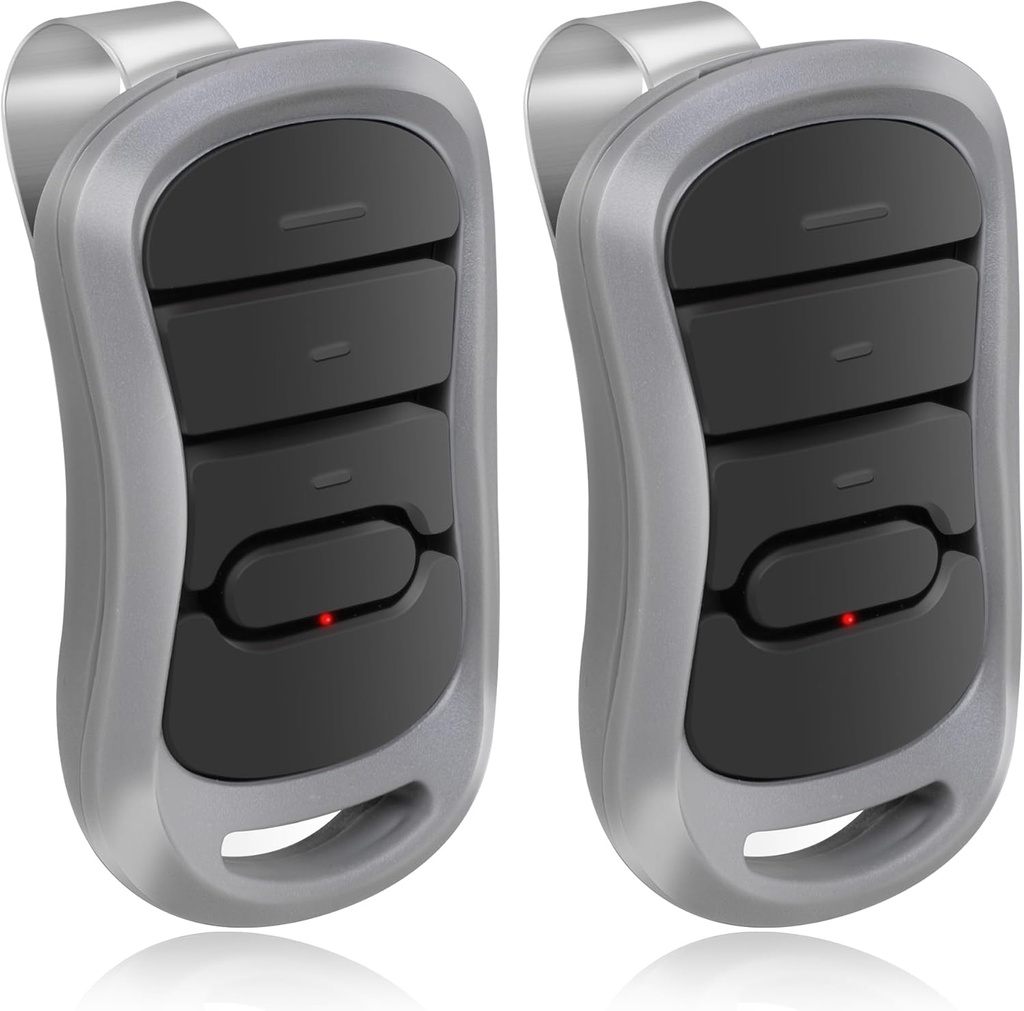 2 Replacement for Genie & Overhead Door Garage Door Opener Remote, Intellicode Remote, Compatible with G3T-R O3T-A O3T-BX 315/390MHZ