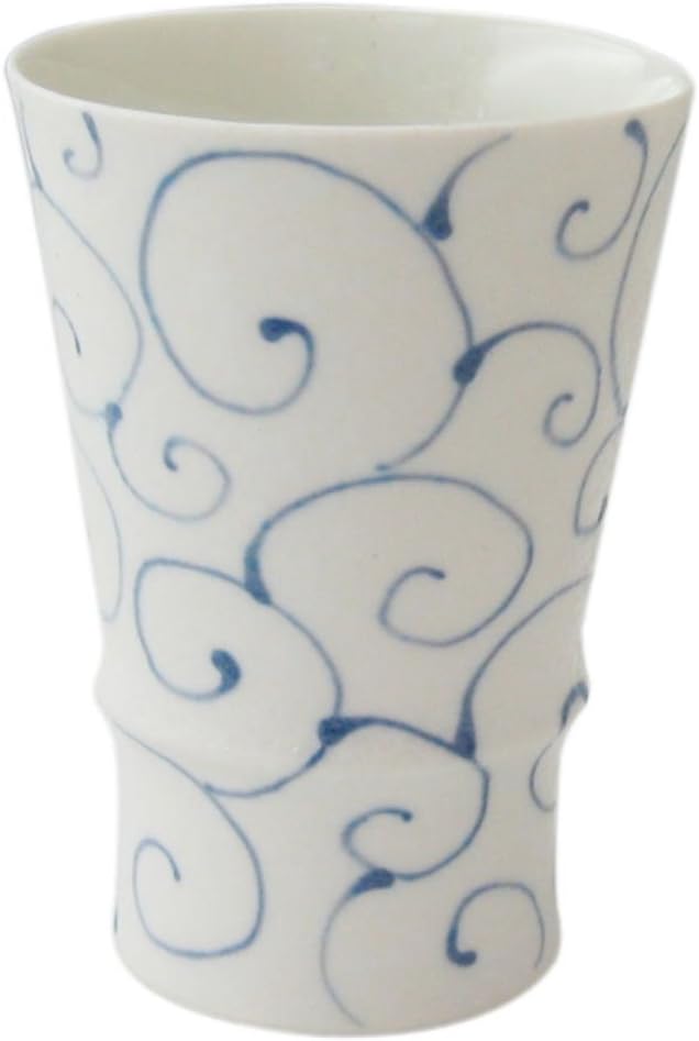 三河内 Burn 平戸 Yuwaku 祥 Kilns karaku (Goblet Blue 296796