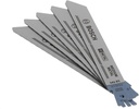 Bosch RM618 6-Inch 18T Metal Cutting reciprocating Saw Blades - 5 Pack, Blue