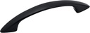 Amerock Arc 3 inch (76mm) Center-to-Center Matte Black Cabinet Pull - 10 Pack