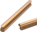 10 Pack Champagne Bronze 5 Inch(128mm) Hole Center Kitchen Cabinet Handles Cabinet Pulls Kitchen Drawer Pulls Hardware for Cupboard Dresser Handles Bathroom