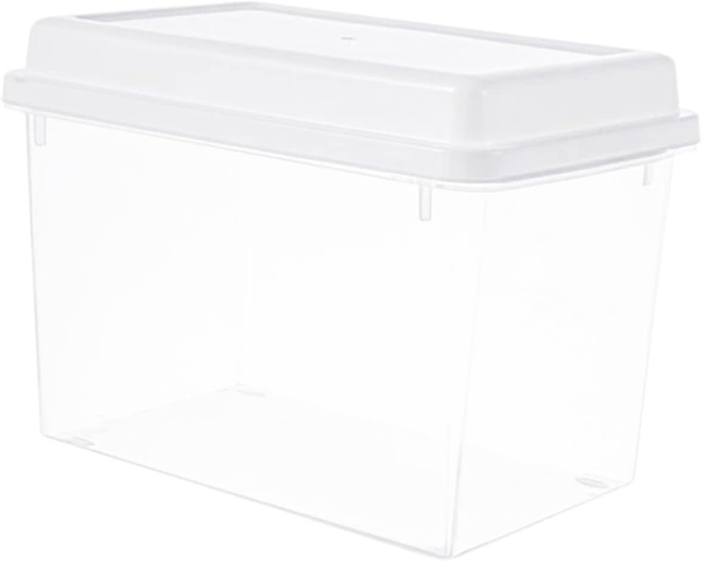 Garneck Airtight Bread Storage Box Food Containers Lids Fridge Organizer Fruit Container Square Fridge Food Box
