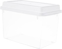 Garneck Airtight Bread Storage Box Food Containers Lids Fridge Organizer Fruit Container Square Fridge Food Box