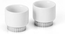 Royal Selangor Hand Finished Hana Collection Pewter Sake Cup Pair Gift