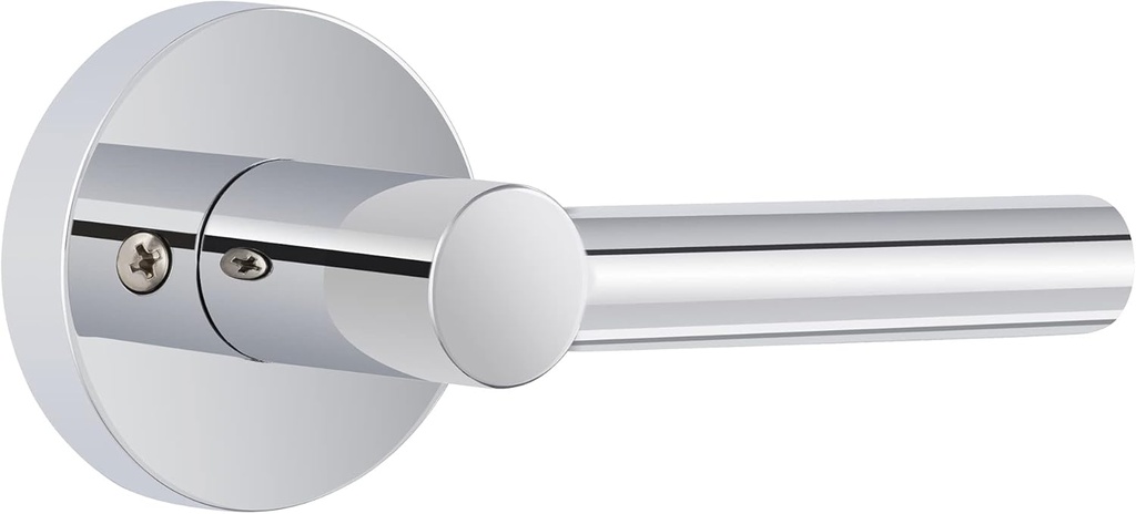 Miseno MLK5012 Elkton Round Rod Non-Turning One-Sided Door Lever - Polished Chrome
