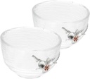 2Pcs Style Plum Flower Drinking Cup Heat Resistant Tea Cup for Sake and Beverage Elegant Design for Home and Kitchen