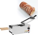 Hungarian Chimney Cake, Chimney Bread Machine, Ice Cream Cone Grill Oven Machine with 2pcs stainless steel roller, for Commercial and Home Use