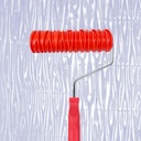 Hanroy 7'' Patterned Paint Roller for Wall Decoration Classic Brick Embossing Texture Rubber Roller Decorative Household DIY Paint Art Tool for Wall Decoration(EG097T)