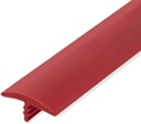 Edge Supply Red 3/4 in x 100 Ft Center Barb Tee Moulding T Molding Hobbyist Pack, Small Projects, Arcade Machines and Tables