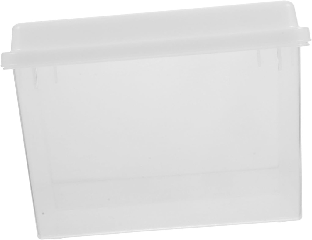 ABOOFAN Reusable Bread Storage Box Lid Versatile Food Organizer for Home Bakery and Shops Keeps Bread Fresh and Tidy