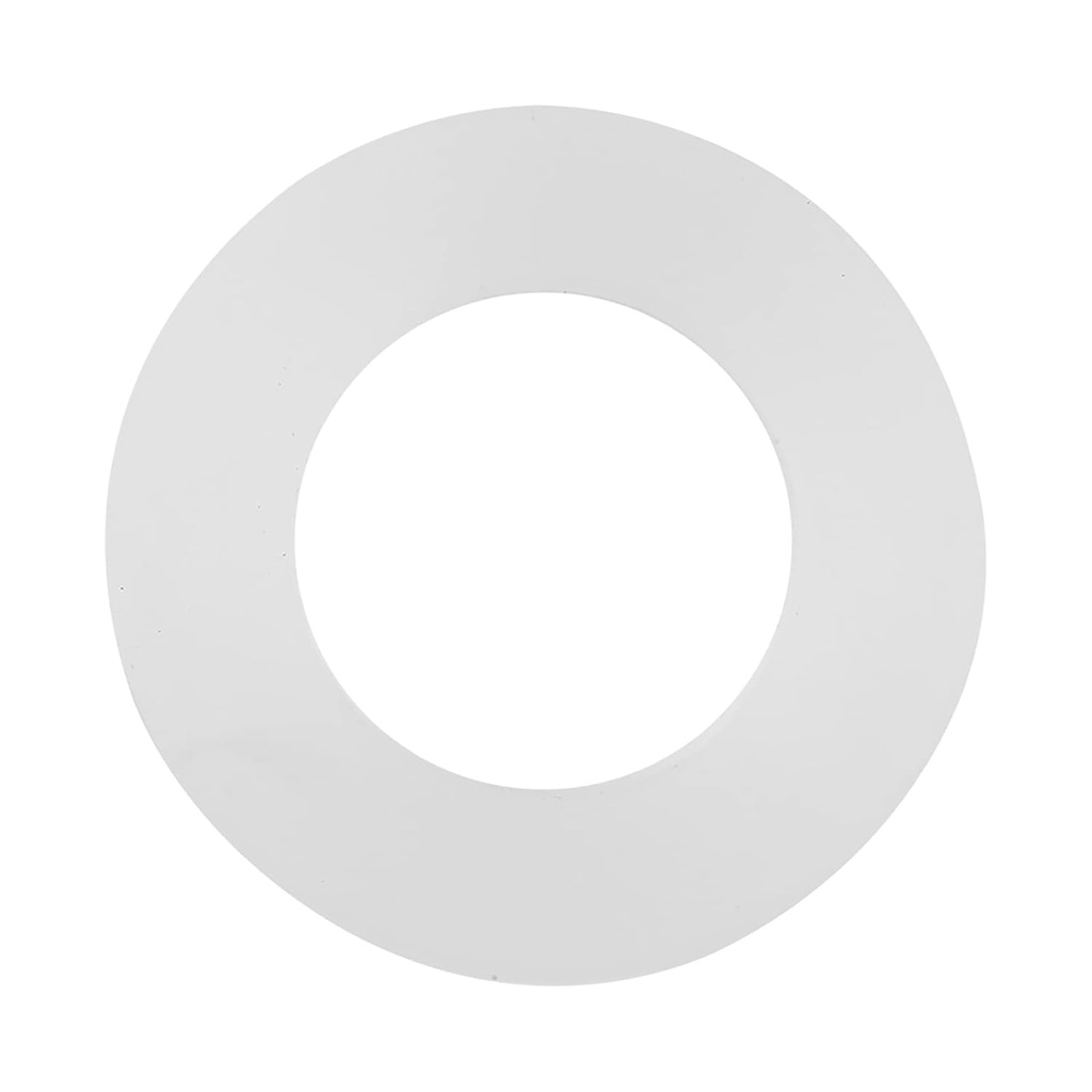 AUNMAS 12pcs Silicone Gaskets Flat Washers Rubber O Sealing Washers Assortment Kit Used to Faucet Pipe, Faucet, Bellows Hose (1/2)