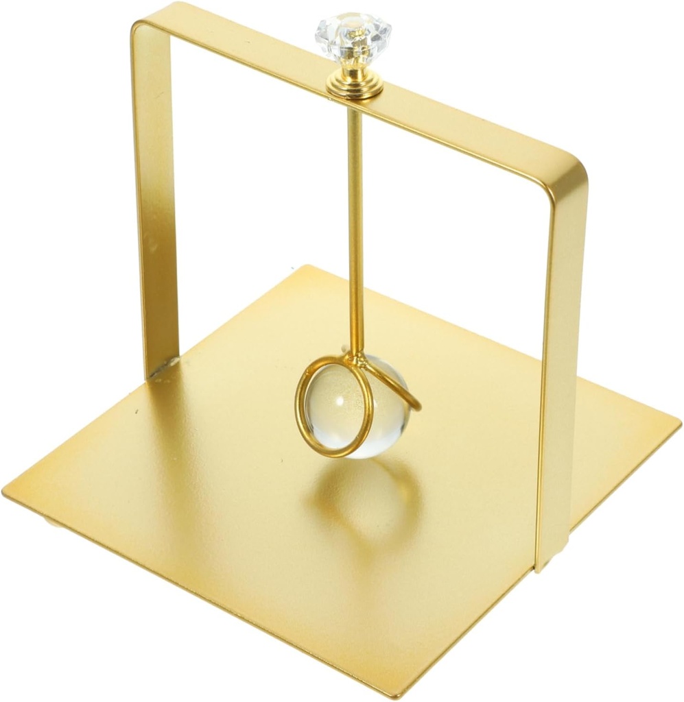 OUNONA European Style Iron Napkin Holder Stand Vintage Paper Tissue Dispenser for Kitchen Countertop Freestanding Design for Dining Room Home Use