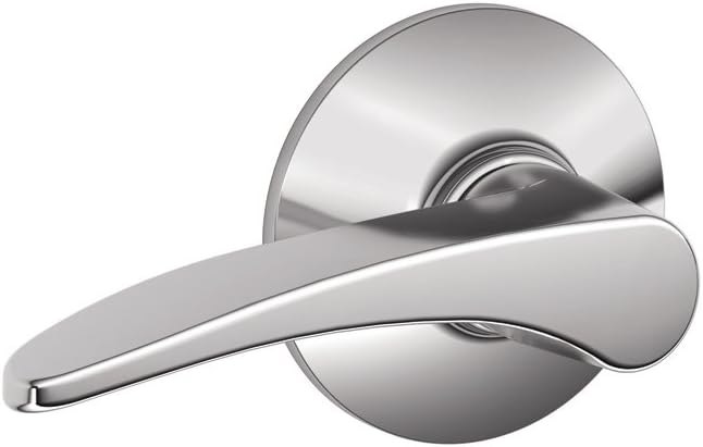 Schlage F10MNH625 Manhattan Passage Lever, Bright Chrome