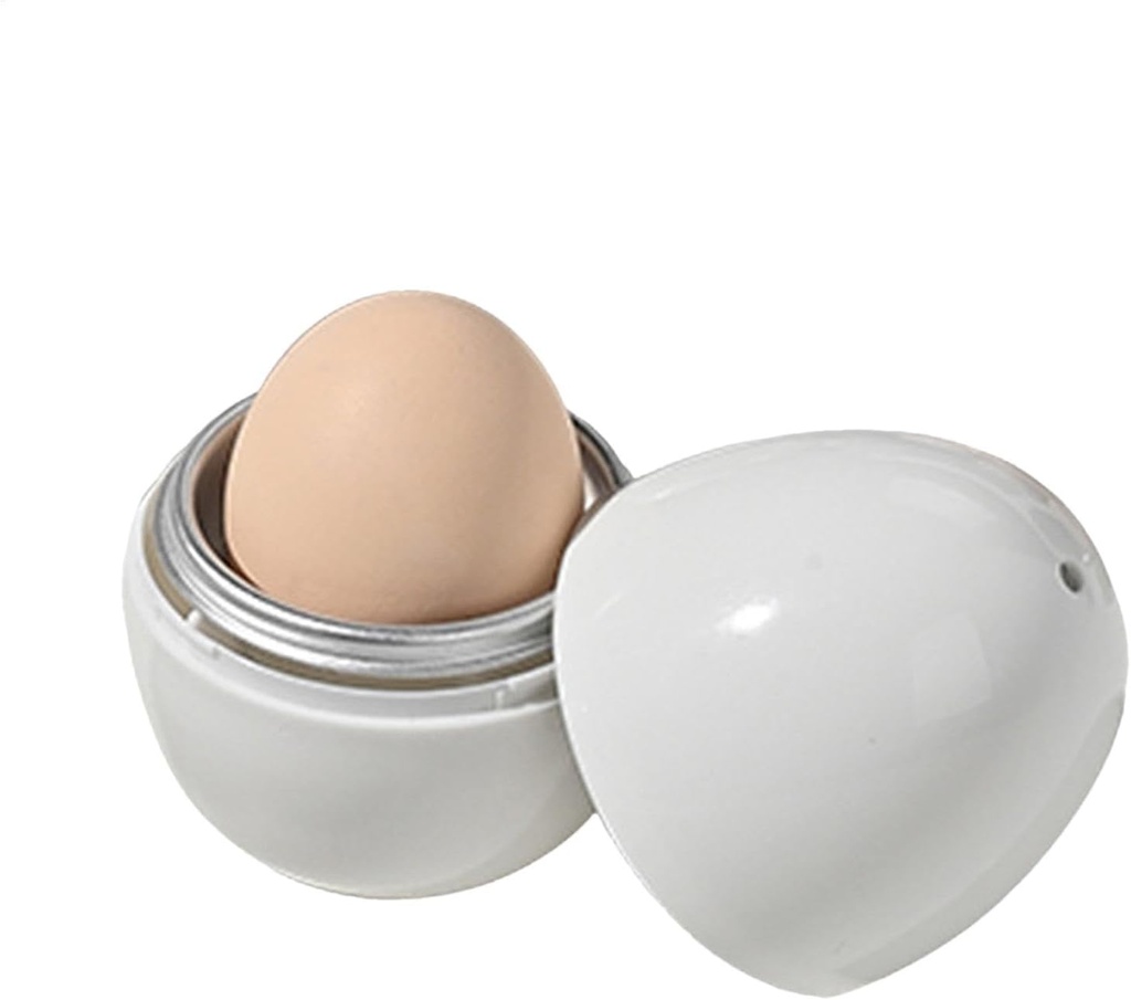 Microwave Egg Boiler - 1 Eggs Boiler Cooker Microwave Egg Steamer, Cooker Boiler Steamer Gadgets Cook Soft and Hard Boiled Egg, Poacher Boiler Cooker