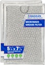 Microwave Filter Replacement 7.64” x 5.12” for GE WB06X10309 WB06X10359 Microwave Grease Filter - Also Fit’s LG Kenmore and More - Filters Kitchen Oven Air Entering Over the Range Vent Fan (2-Pack)