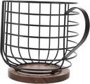 Generic Coffee Storage Basket Organizer for Kitchen Home Holder for Capsules and Snacks Practical Display Basket for Fruits Easy to Clean Maintain