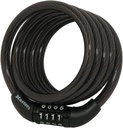 Master Lock Bike Lock Cable with Combination Black, 8143D