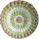 Ochine Woven Wall Basket Set Hanging Seagrass Baskets Boho Wall Basket Decor Wall Hanging Baskets Wicker Rattan Wall Decor Decorative Handmade Round Woven Wall Sculptures for Living Room Bedroom