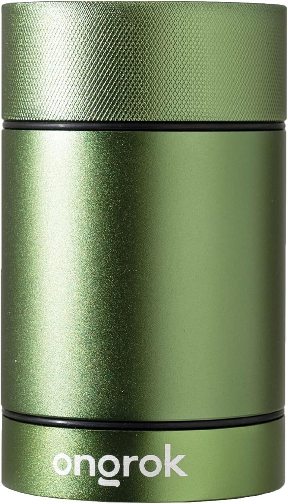 ONGROK Aluminum Storage Container, 180ml, Air Proof Jar to Preserve Smell and Aroma