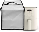 Air Fryer Dust Cover for Bella 4Qt Slim Air Fryer, Air Fryer Protective Cover, Heavy Duty Waterproof Dustproof Heat-Resistant Air Fryer Case, AirFryer Accessories for Bella (Silver)
