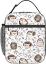 Hedgehog Lunch Bag/Lunch Box/Lunch Tote/Picnic Bags Insulated Cooler Travel Organizer