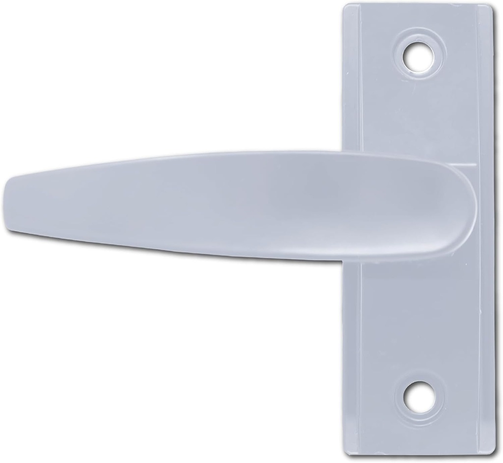 Adams Rite Style Door Handle | Deadlatch Lever Handle for Storefront Doors | Premium Security and Durability | Clear Anodized Aluminum (Left Hand)
