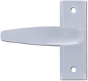Adams Rite Style Door Handle | Deadlatch Lever Handle for Storefront Doors | Premium Security and Durability | Clear Anodized Aluminum (Left Hand)