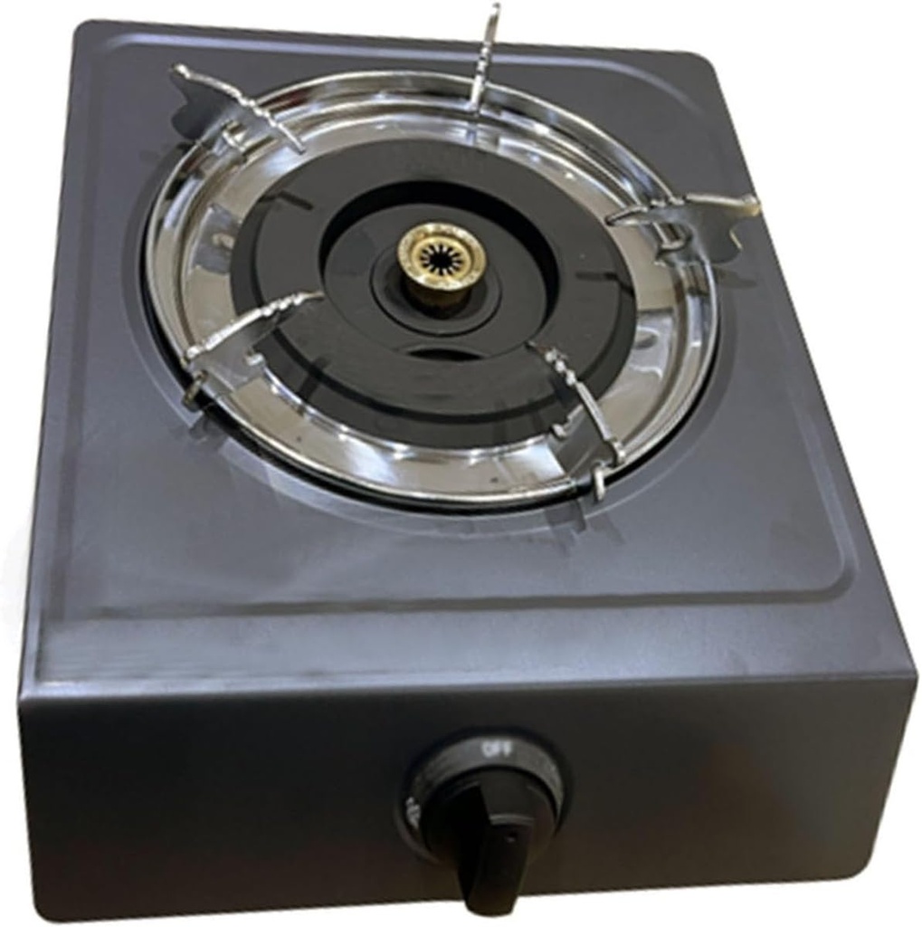 Gas Cooktop,13648 BTU Portable Stainless Steel Countertop Gas Stove,Flameout Protection Easy to Clean,Suitable for Home Use(LPG)