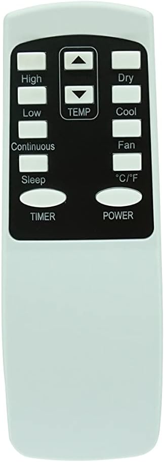HCDZ Replacement Remote Control for SereneLife SLPAC8 SLACHT108 SLPAC10 SLPAC12.5 SLACHT128 Portable Room Air Conditioner