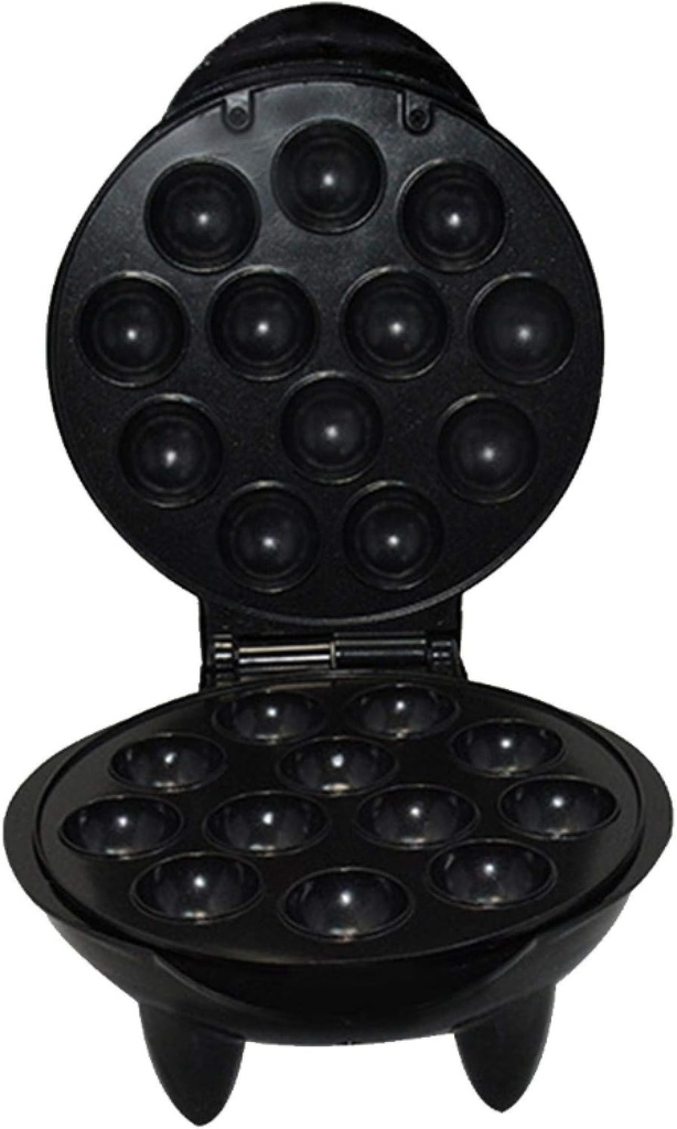 Sandwich Maker，Sandwich Breakfast Machine ， Waffle Maker Small Heart ， Appliances Electricity 12 Cake-Pop Maker, Black,1200W