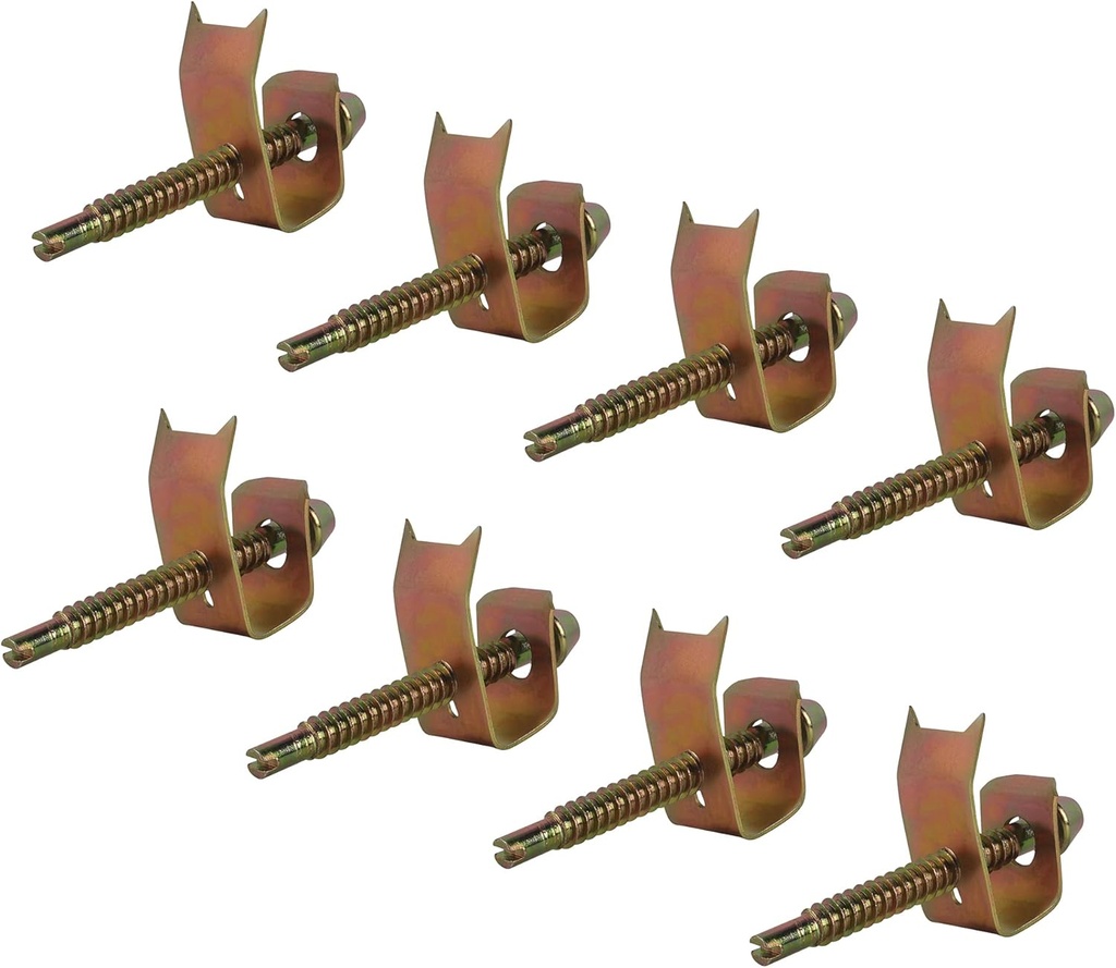 Sink Clips 8 Pack Kit,Stainless Steel Top Mount Kitchen Sinks Clip,Sink Brackets and Supports,Heavy Duty