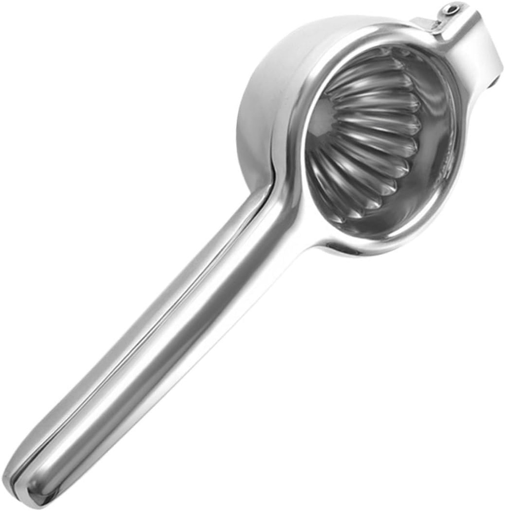Manual Stainless Steel Lemon Juicer Handheld Fruit Squeezer for Oranges Grapefruits and More Hand Press Citrus Juicer for Fresh Juice Easy to Clean and Use