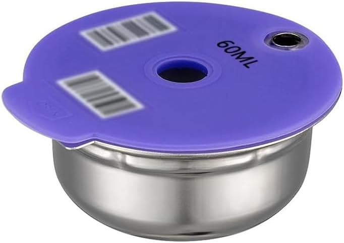 Bosch Coffee Capsule Refillable Reusable Pod Capsule Stainless Steel Coffee Filter for Bosch Series Coffee Machine (200ml)