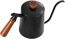 Stainless Steel Gooseneck Coffee Kettle with Fine Spout for Drip Brewing Ergonomic -scald Handle Capacity for Home Office and Outdoor Use