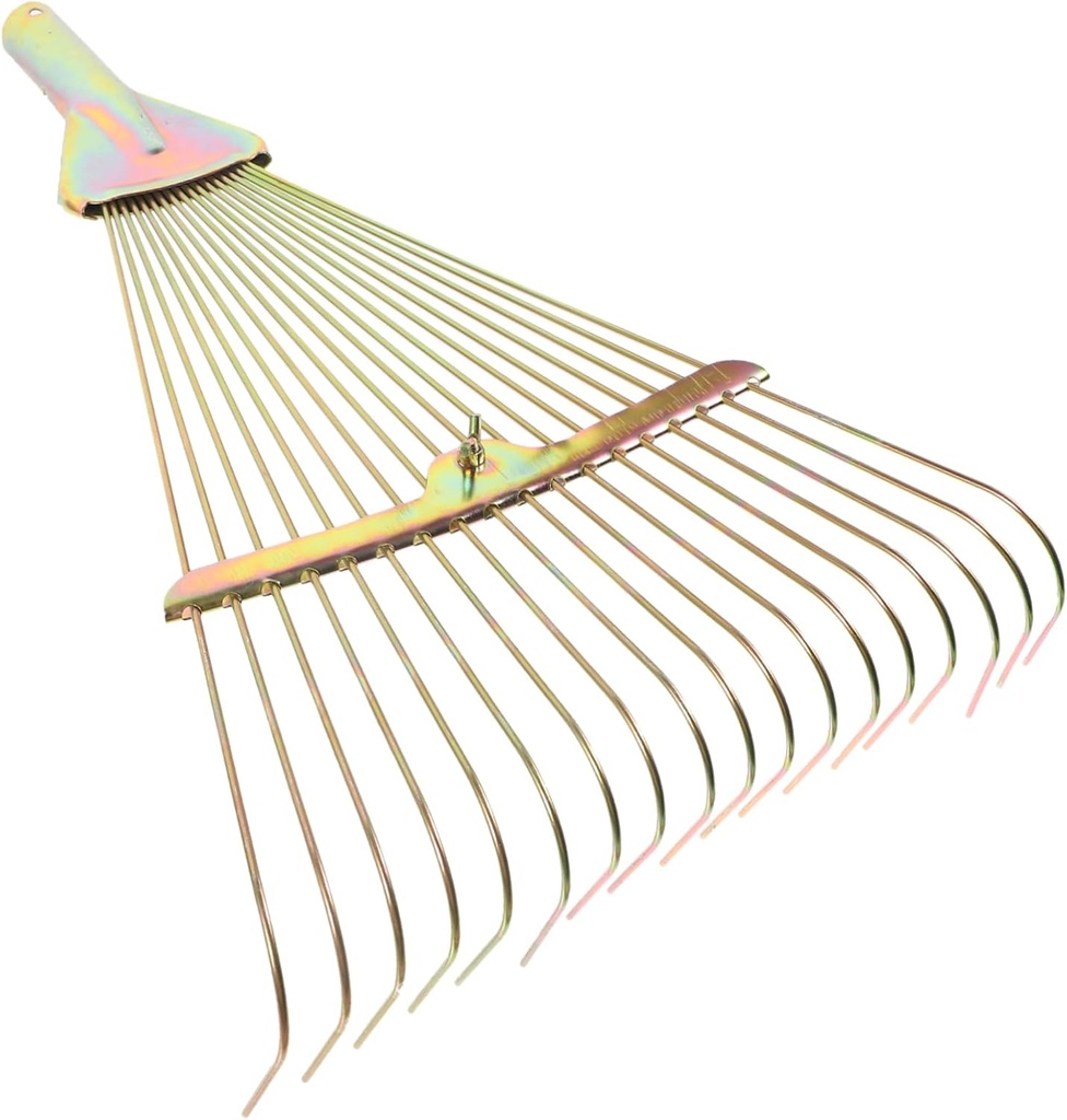 Foldable Lawn Rake High Garden Tool for Loosening Soil and Removing Leaves Hand Rake with Reliable Teeth for Garden Agriculture and Lawn Care