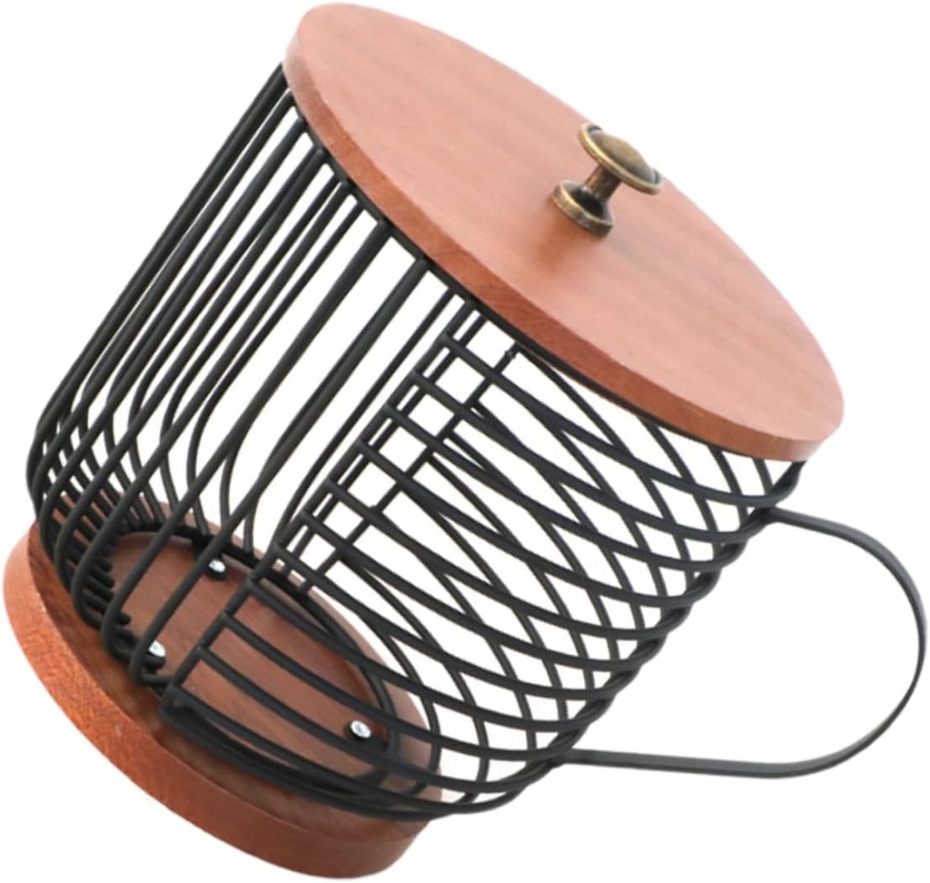 Coffee Holder Organizer Basket Capsules Display Holder Desktop Organizer Kitchen Counter Basket