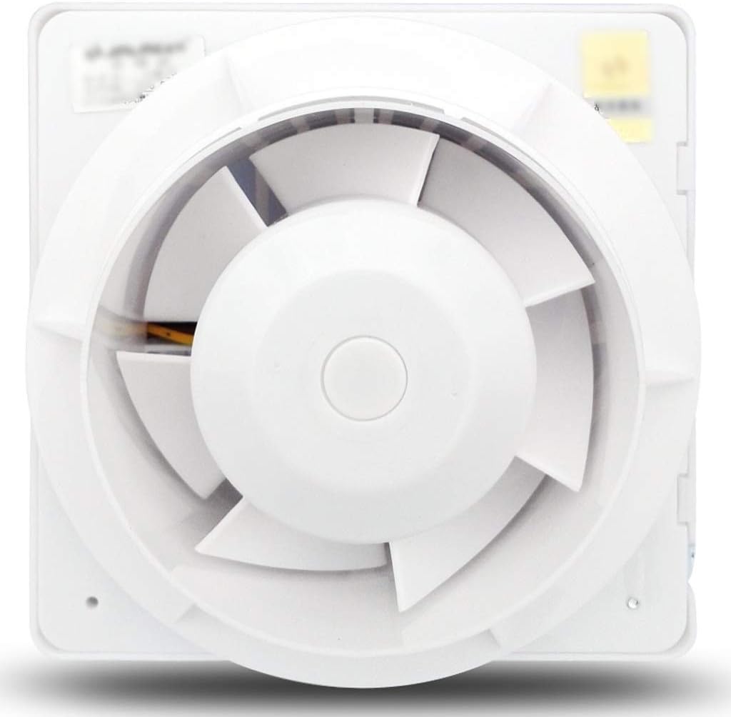 HBJWOV Ventilation Exhaust Fan, Strong Exhaust Extractor Fan Wall Mount Ceiling Exhaust Fan Built-in Household Ventilation Fans Without Plug