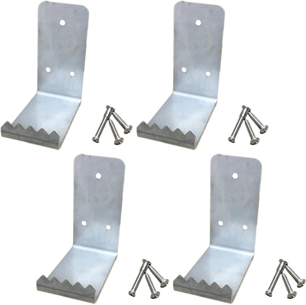 4 Pieces Hands-Free Foot-Operated Door Opener with Screws