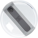 Stanley Quencher Tumbler Lid | Twist on Flowstate 3-Position Lid Replacement for Tumbler with Handle | Accessory fits Stainless Steel Drinking Cup | BPA-Free | Clear
