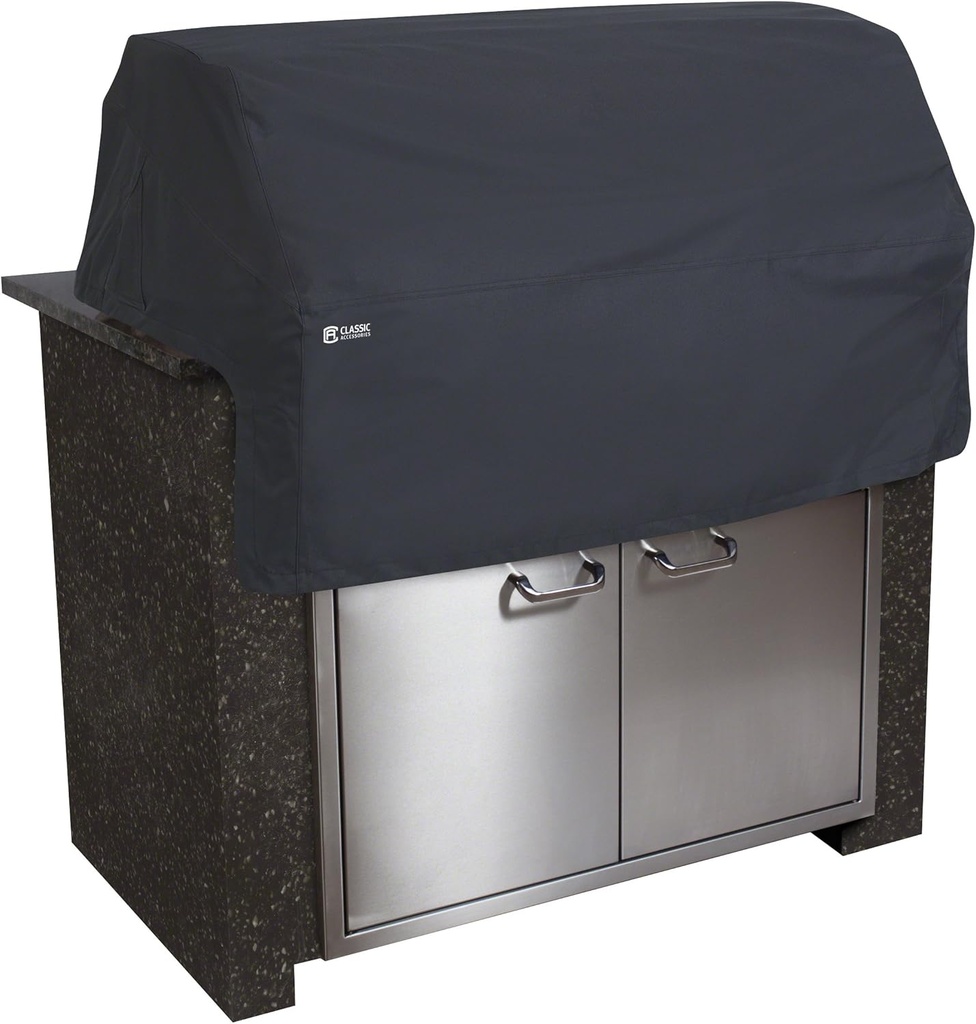 Classic Accessories Water-Resistant 45 Inch Built-In BBQ Grill Top Cover