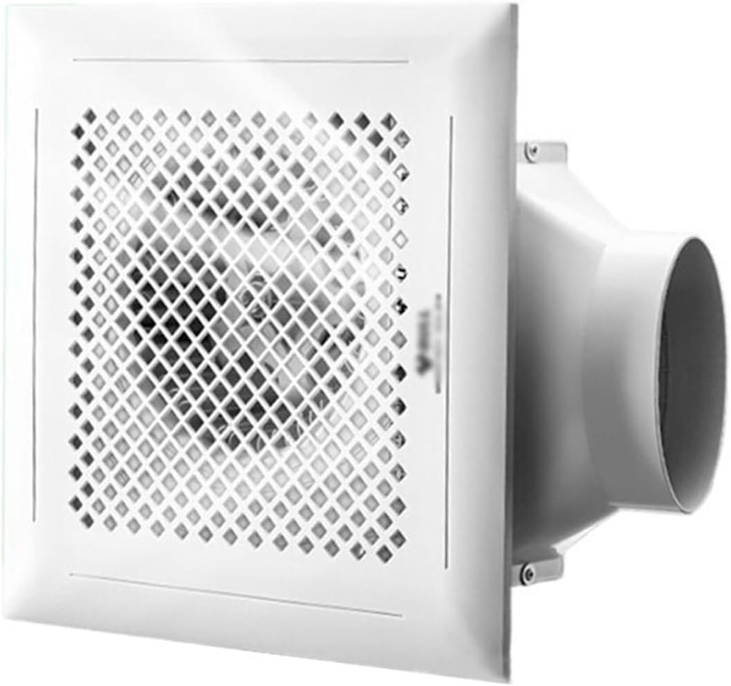 Attic Integrated Ceiling Ventilation Fan Mounted Kitchen Exhaust Bathroom Powerful,30x30cm Ideal for Home