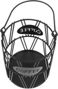 1pc Coffee Capsule Storage Organizer Multipurpose Hollow Basket for Coffee and Tea Bags Capacity Iron Holder for Home Kitchen and Cafe Decor Design