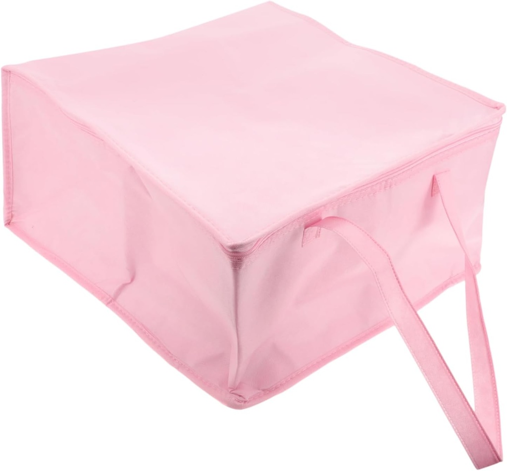 Garneck Insulated Food Bag for Cake and Takeout Portable Insulated Carrier Handle for Seafood and Milk Tea Non-woven