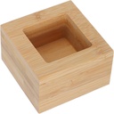 BESTOYARD Japanese Wooden Sake Cup Traditional Square Box for Serving Multifunctional Drinkware for Home Restaurant Use Unique Aesthetic Design Construction