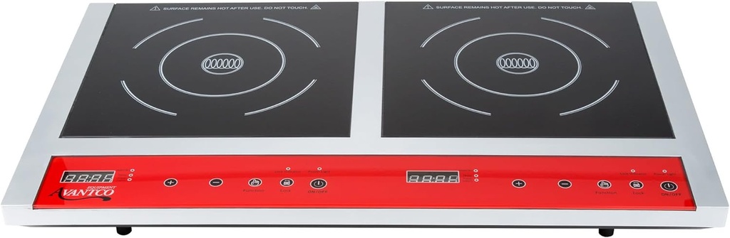 TableTop King IC18DB Double Countertop Induction Range/Cooker - 120V, 1800W