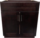 New Espresso Shaker Single-Sink Bathroom Vanity Base Cabinet 36" Wide x 21" Deep