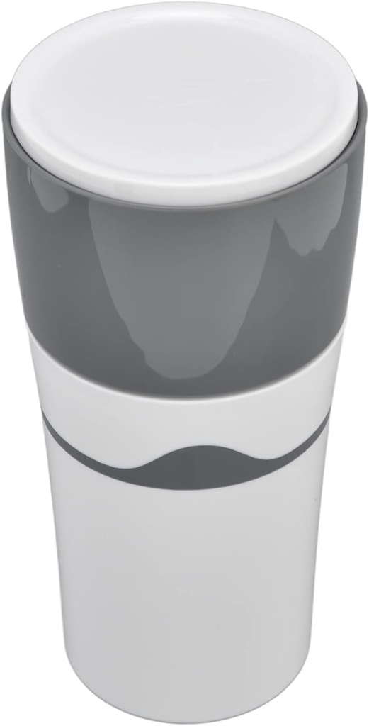 YOUTHINK Portable Drip Coffee Maker, 450ML Single Serve Drip Small Coffee Tumbler with 3 Reusable Filter for Travel Camping Office Home Use